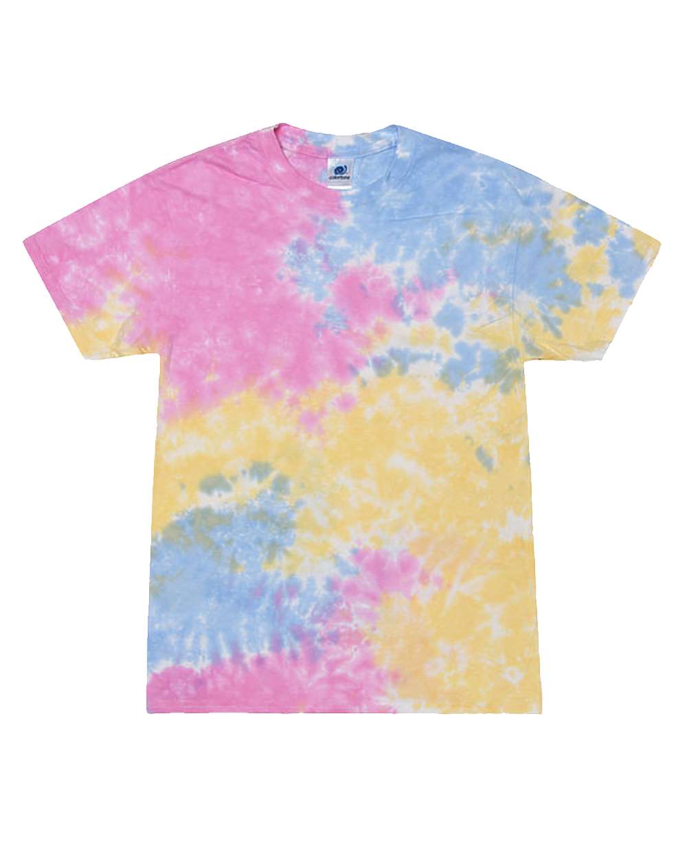 Unisex Multi-Color Tie-Dyed T-Shirt - 1000 325