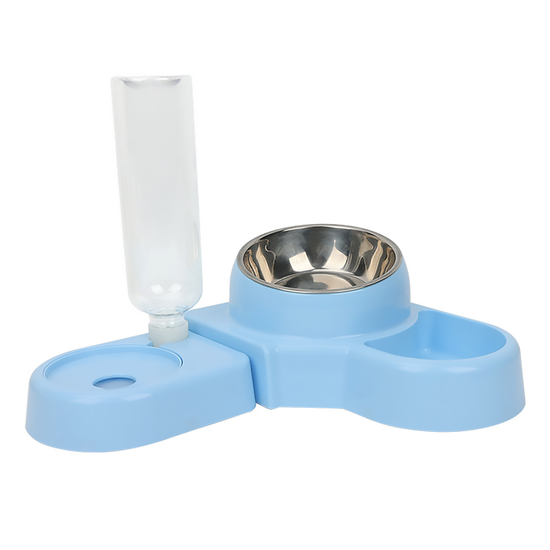 Plastic 2-In-1 Drinking And Feeding Basin 3