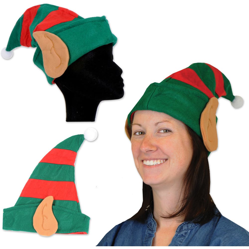 Elf Hat with Ears - Assorted 2
