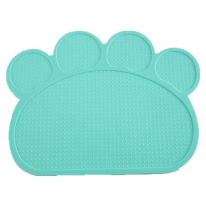 Creative Dog Paw Shaped Silicone Lick Pad 3
