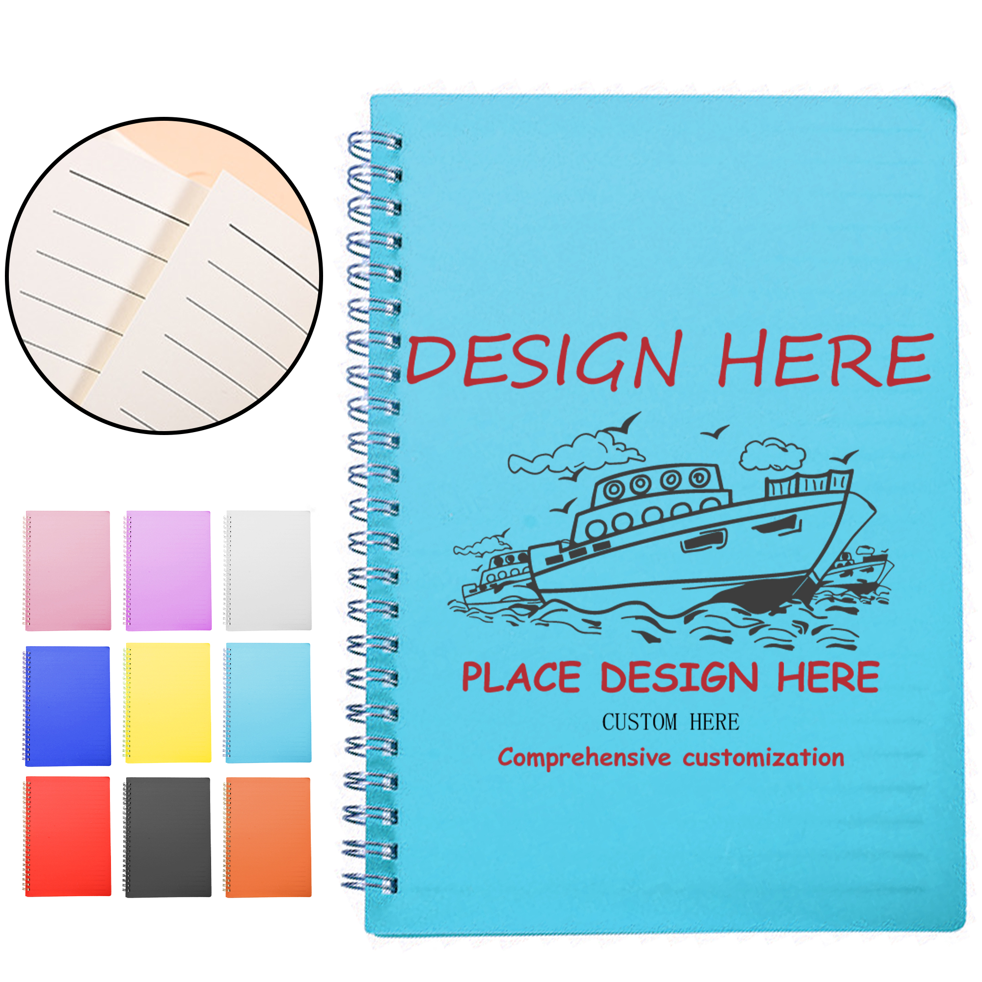 A5 Spiral Notebook, 60 Pages 4