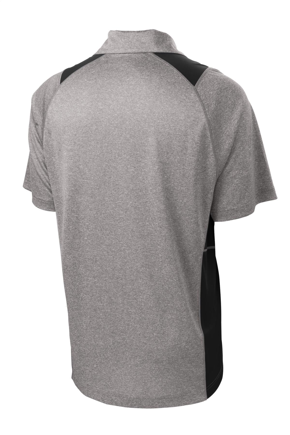 Sport-Tek® Heather Colorblock Contender Polo 38