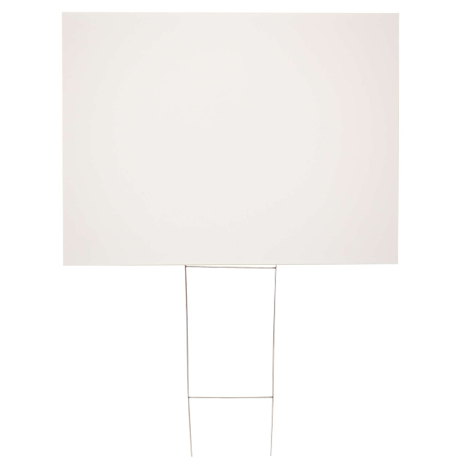 36" x 24" Corrugated Plastic Sign Kit (Blank)