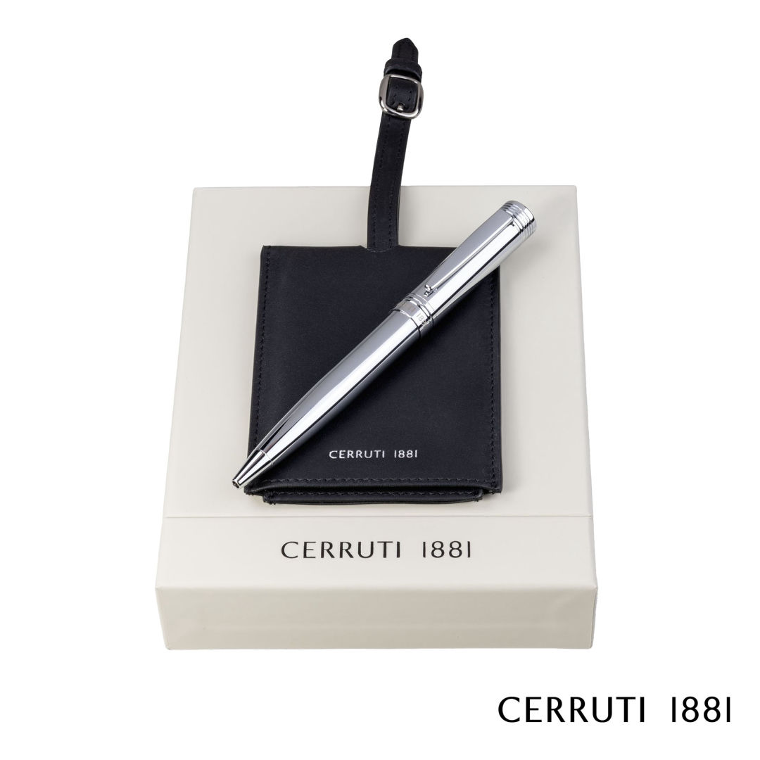 Cerruti 1881® Zoom Luggage Tag & Ballpoint Pen Gift Set 7
