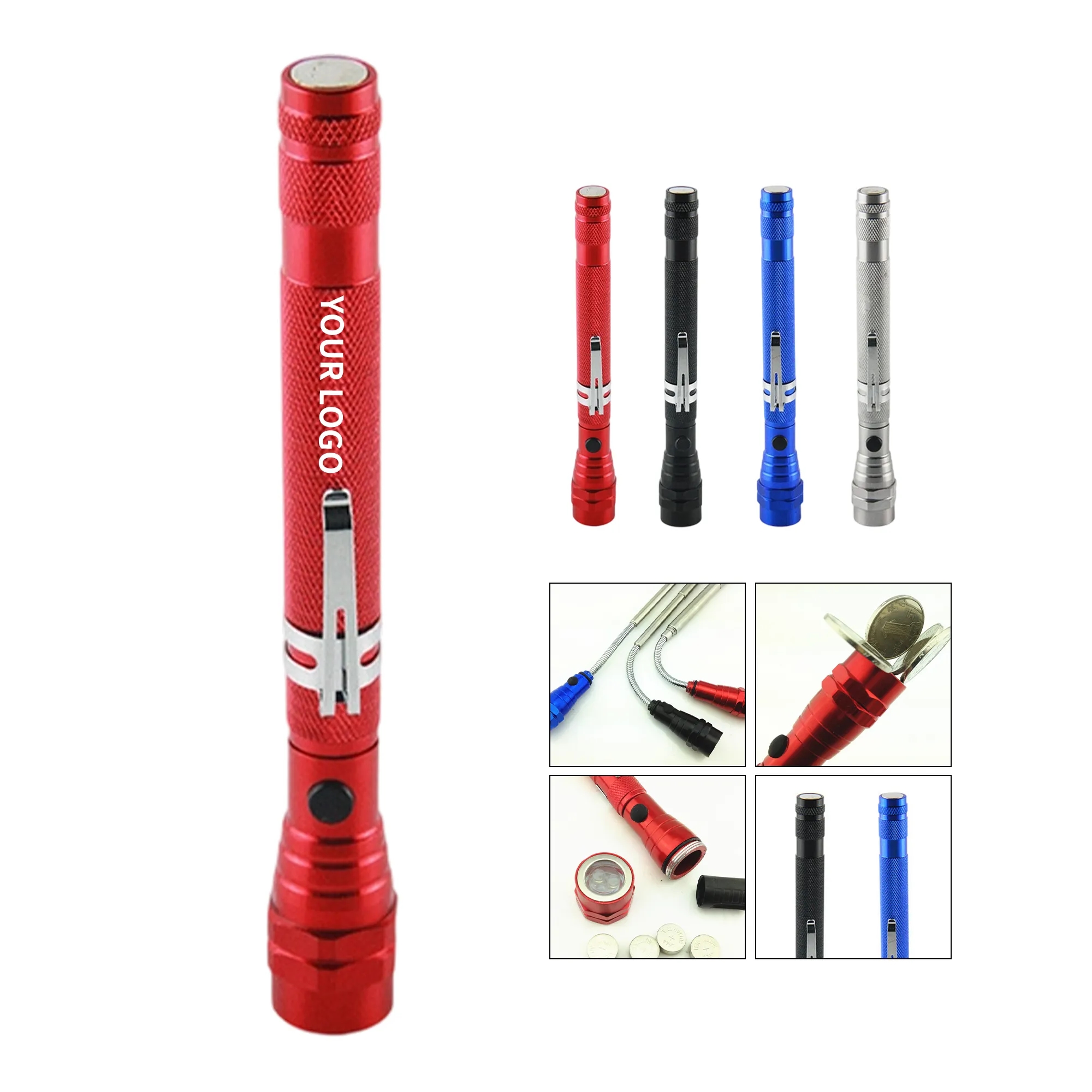 Telescopic Magnetic LED Flashlight 5