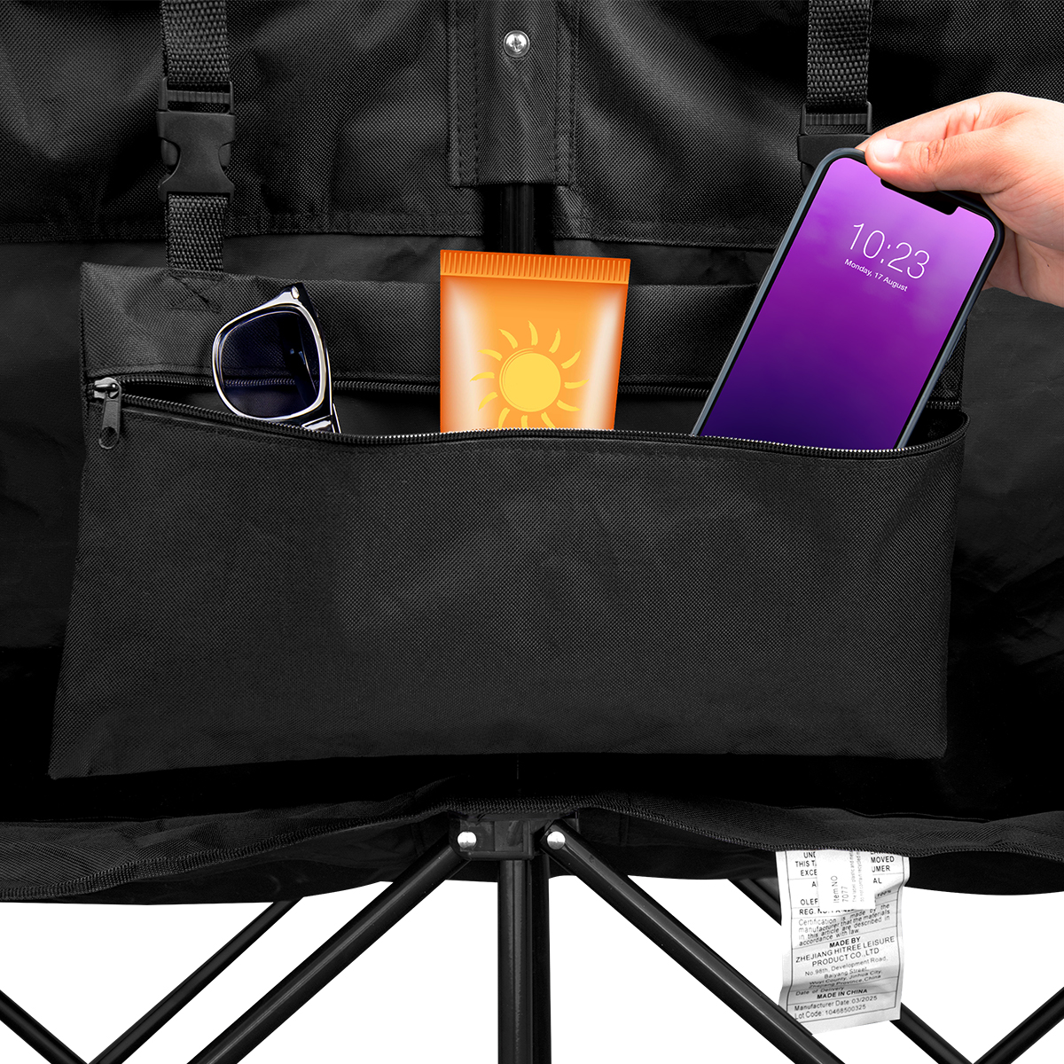 Double Take Folding Chair For Two 10