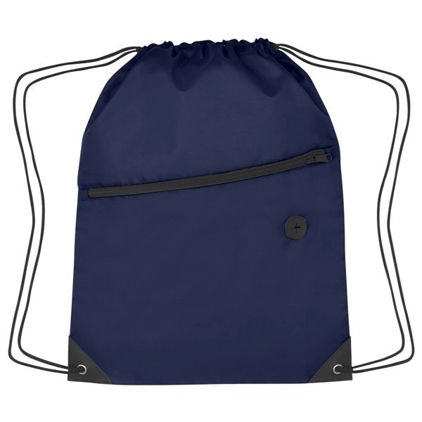 Polyester Drawstring Cinch Pack Backpack 4