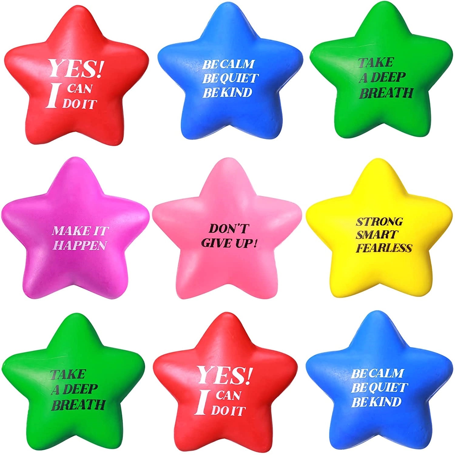 PU Star Stress Balls 3