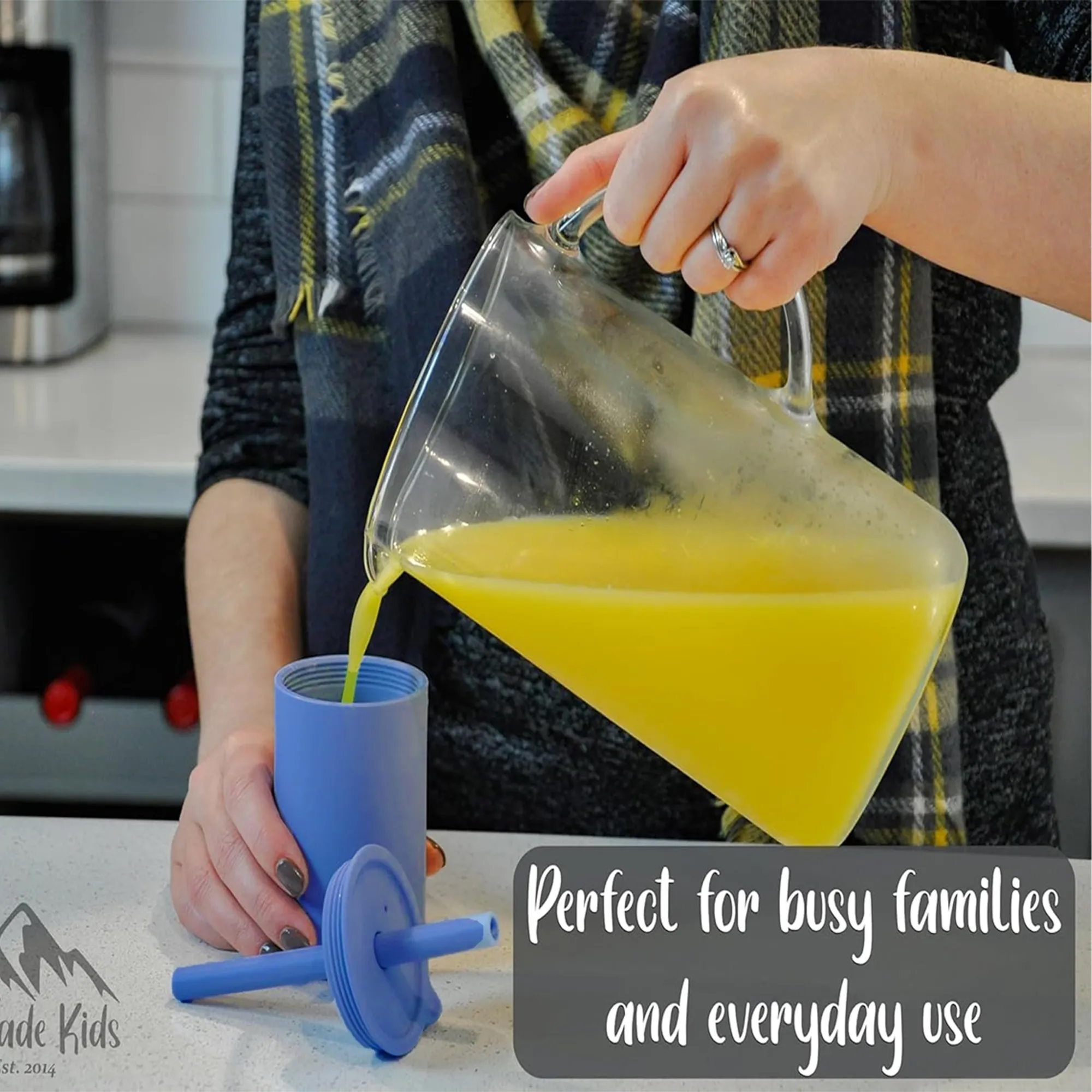 7oz Silicone Toddler Smoothie Cups with Straw 2