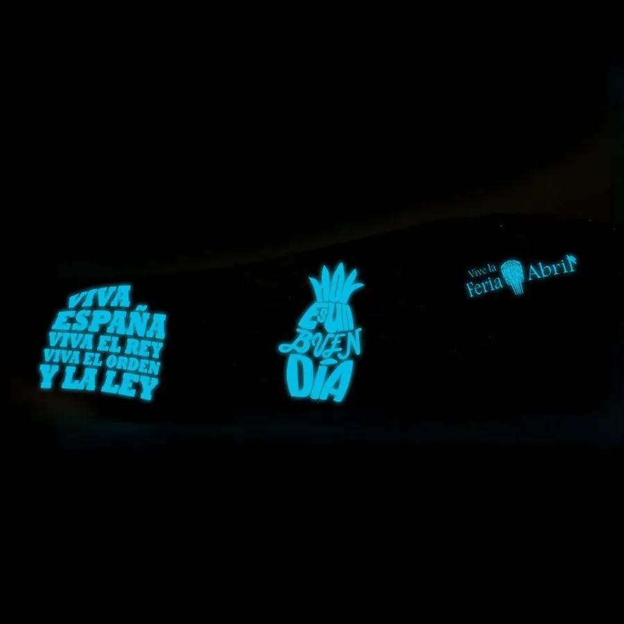 Custom Glow Green Tattoos 17