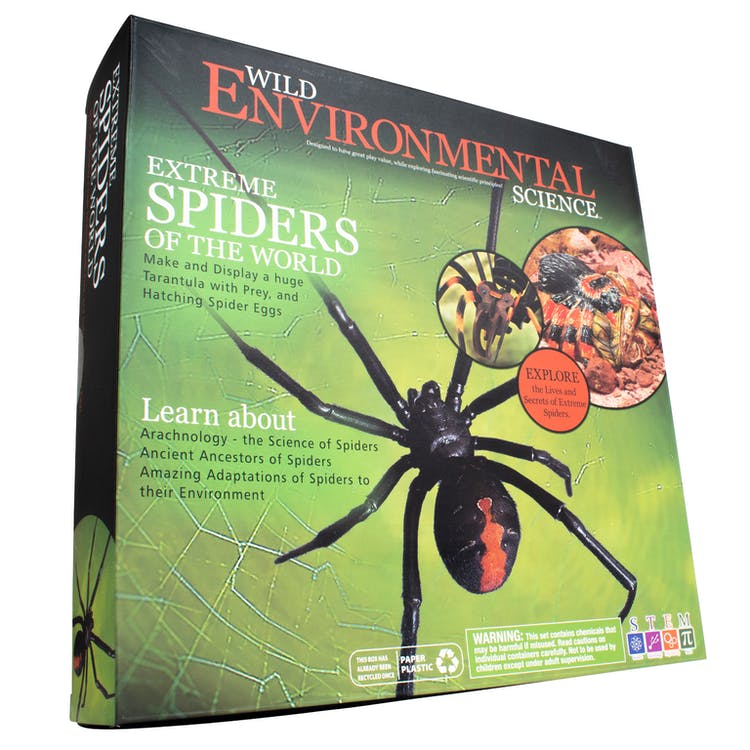 Extreme Spiders of the World Kits - Paints Included 2