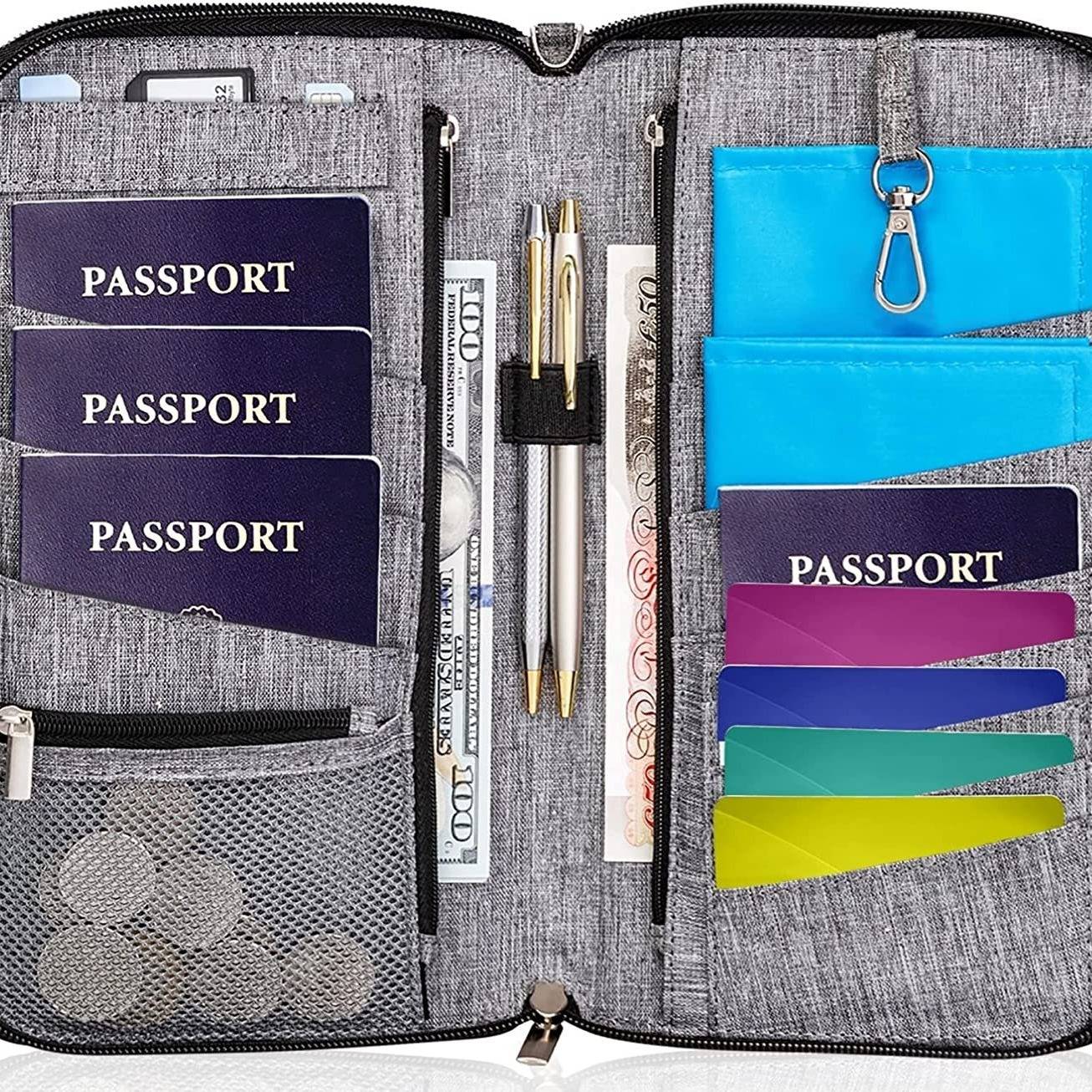 Fashionable Travel Document Organizer 4