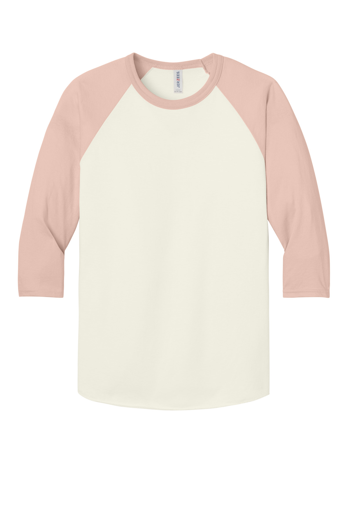 Jerzees Unisex Premium Blend Combed Ring Spun 3/4-Sleeve Raglan 560R 62