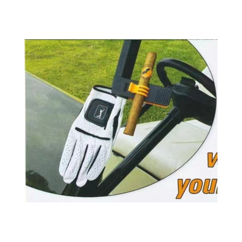 Cigar Holder Clips on aGolf Cart 4