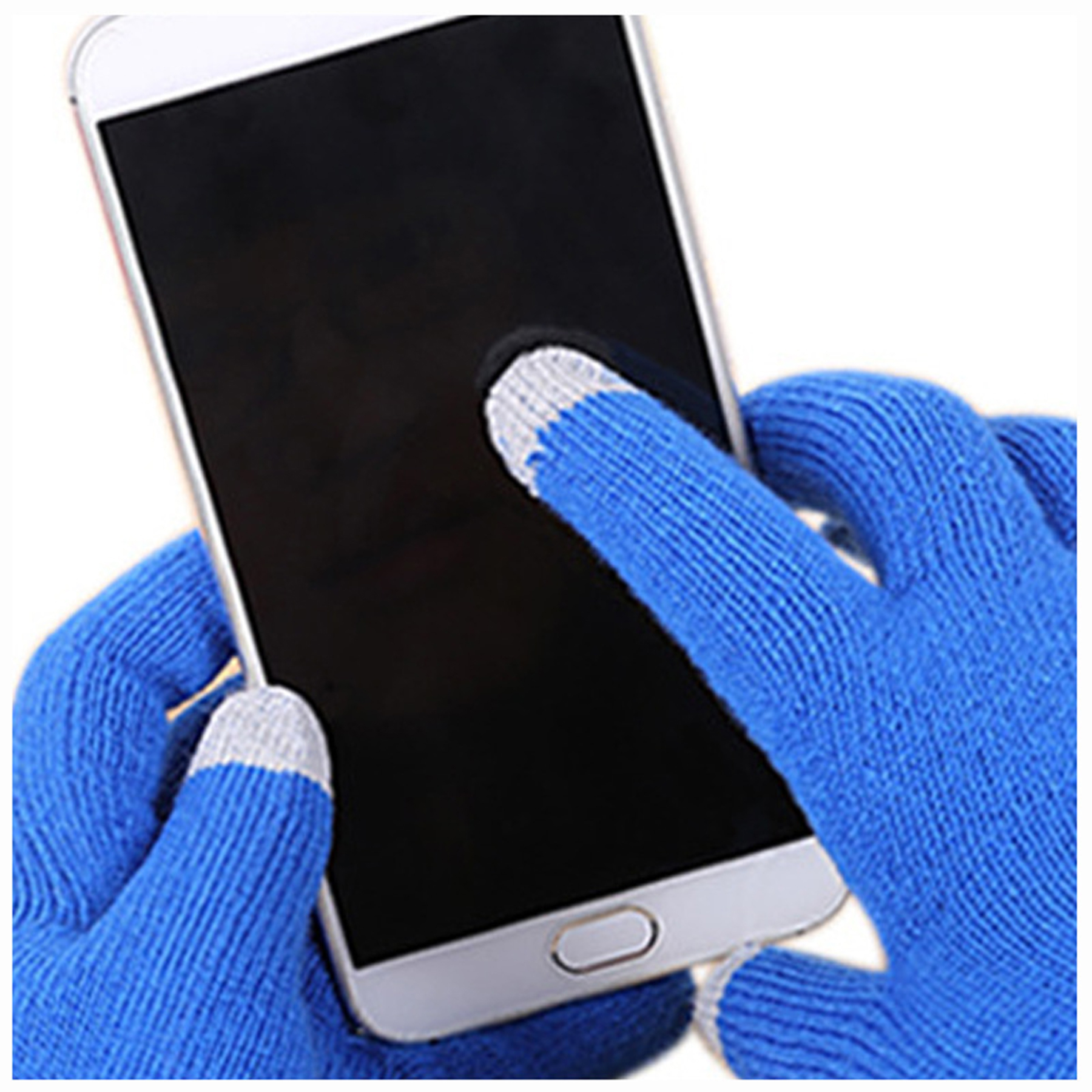 Windproof Touchscreen Knit Gloves 4