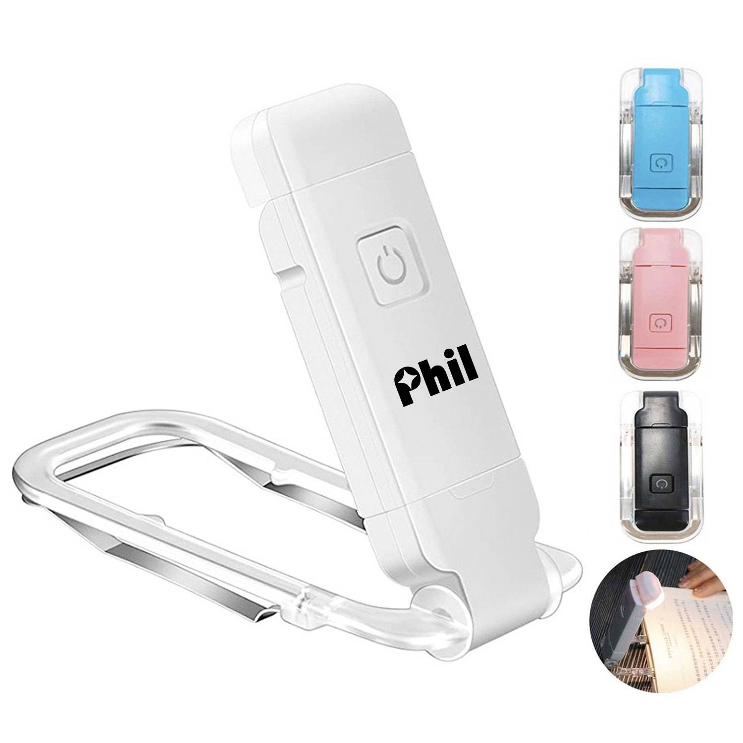Mini Usb Foldable Book clip light w/ Eye Protection 4