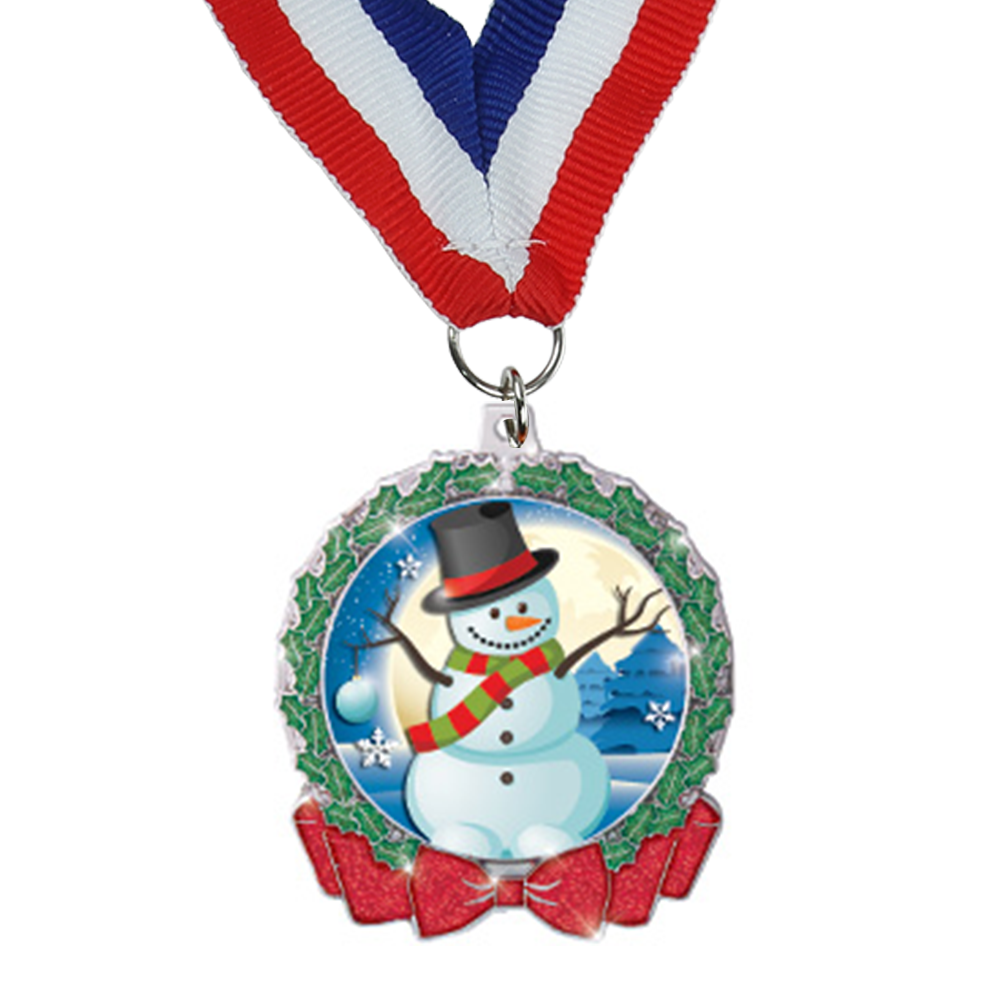 Iron Imitation Cloisonné Medal (Simports)