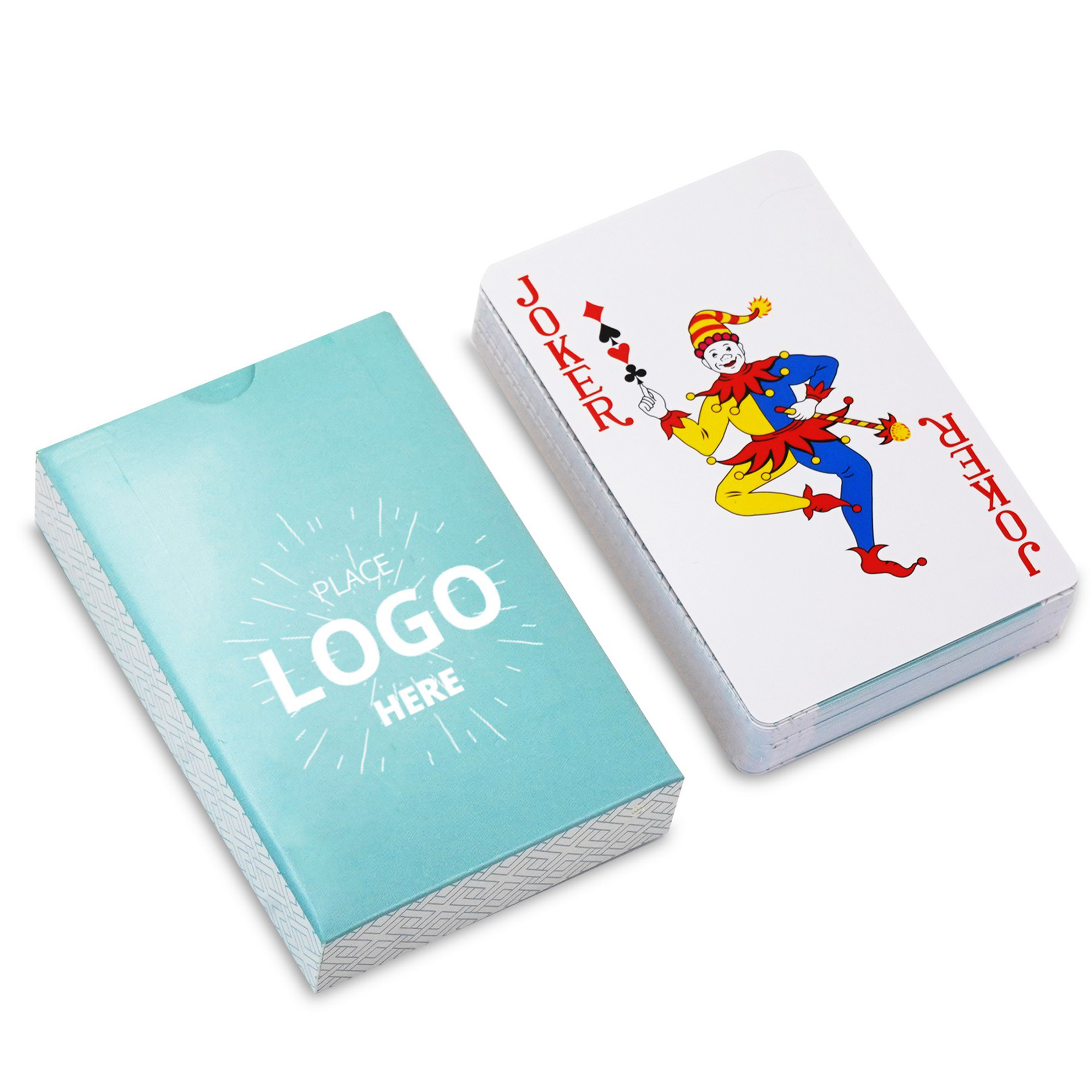 MOQ 200 Decks Full Color Premium Customized Standard Poker 2