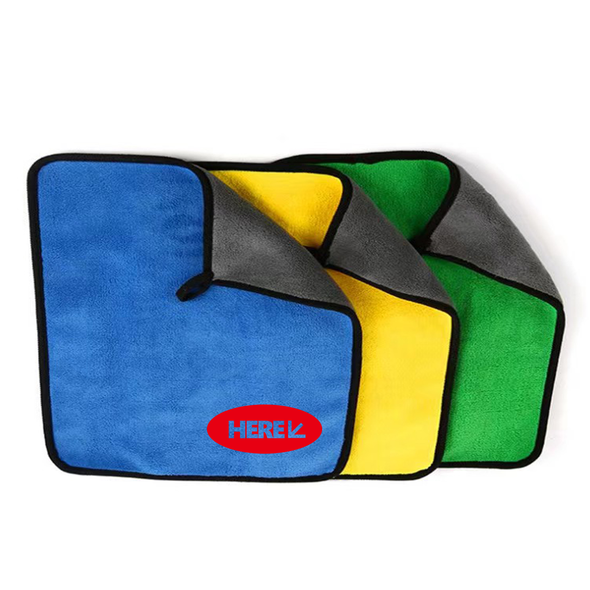 11.8" x 11.8"Microfiber Car Washing Towel 2