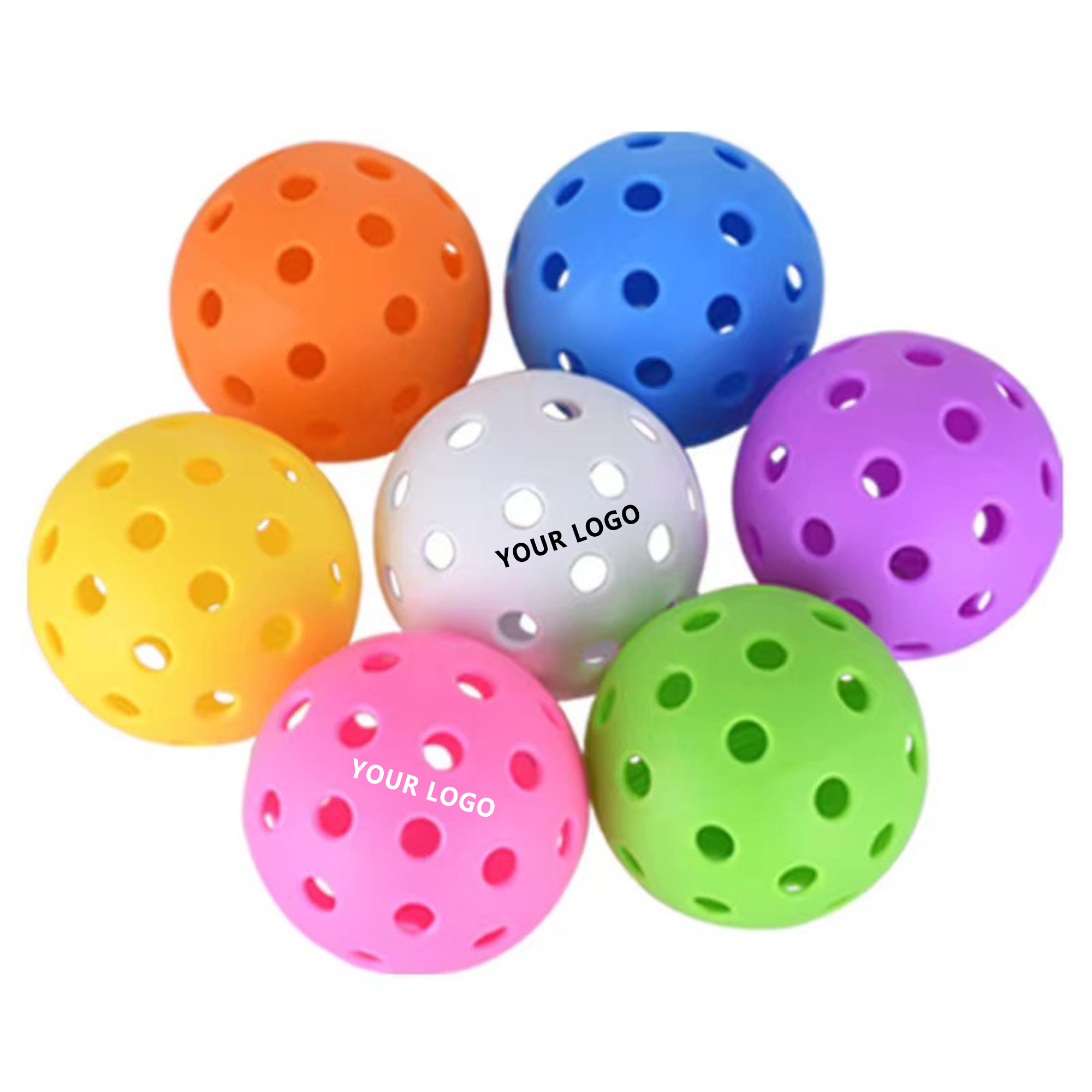 MOQ 50 40 Hole Outdoor Pickleball 2