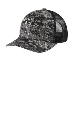 Port Authority® Digi Camo Snapback Trucker Cap 16
