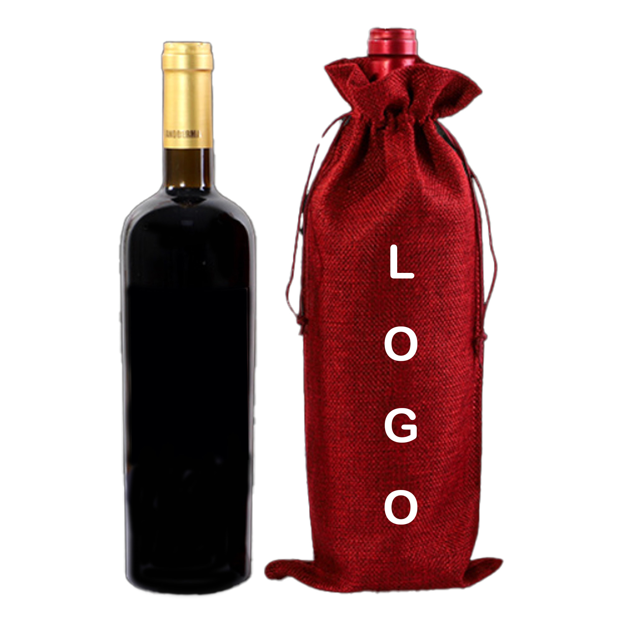Jute Wine Bag 1