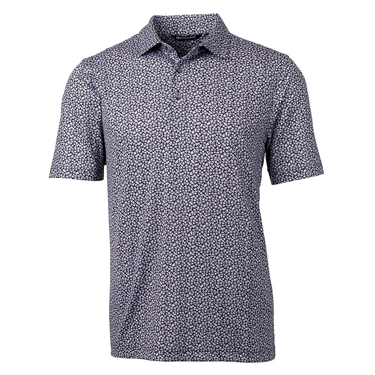 Cutter and Buck Pike Magnolia Print Stretch Polo 5
