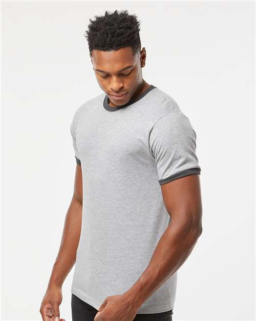 Unisex Fine Jersey Ringer T-Shirt - 246 106