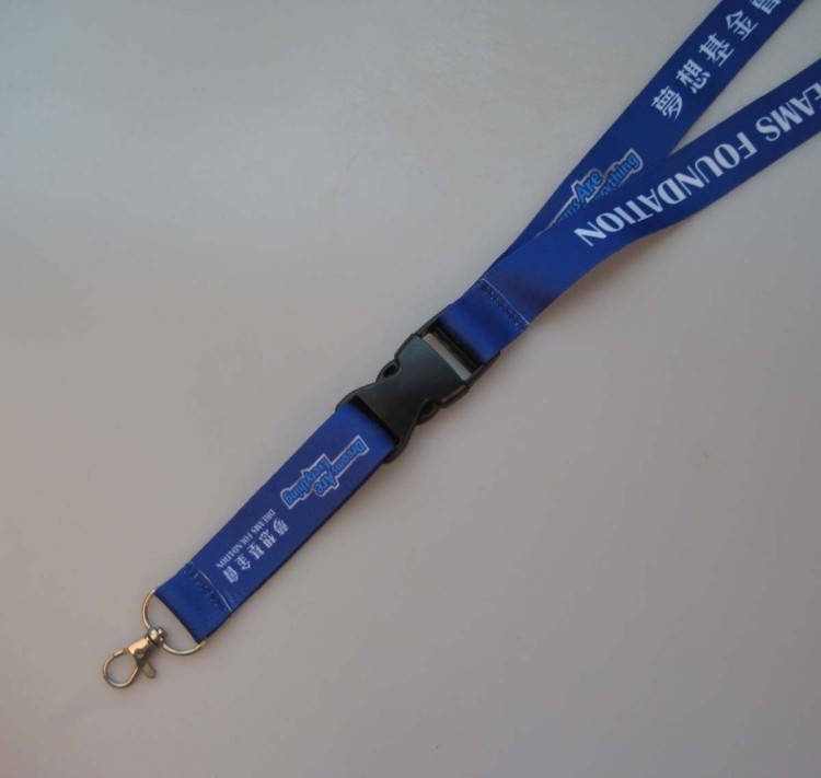 breakaway lanyards with lobster closer with heat transfer printing LOGO 2