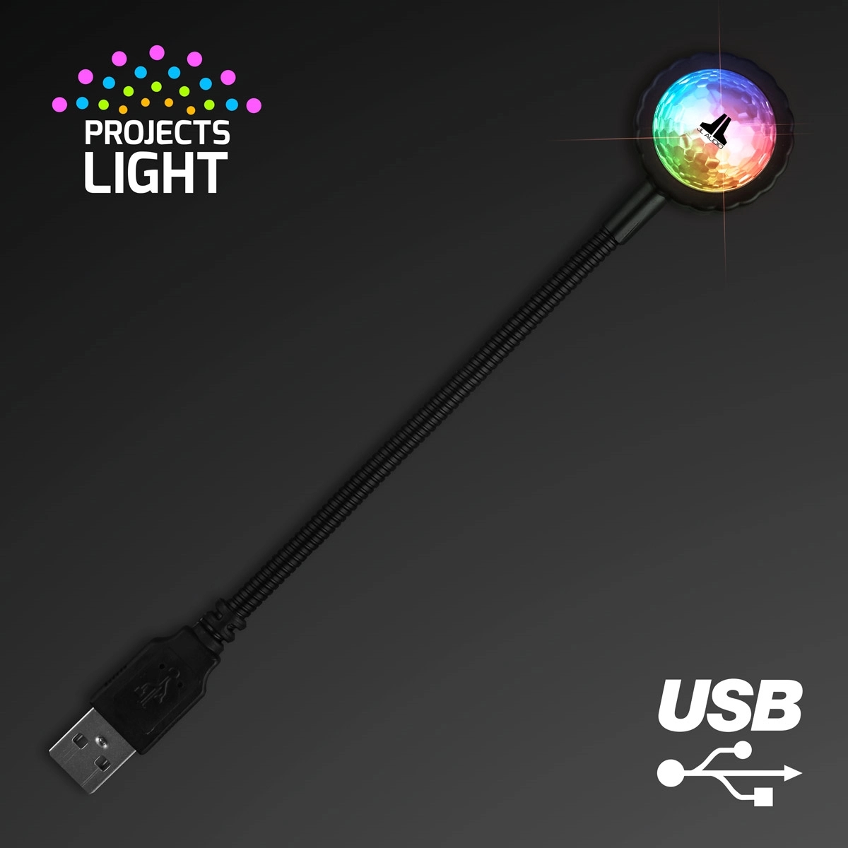 USB Party Light Mini Disco Ball, 9 Settings 5