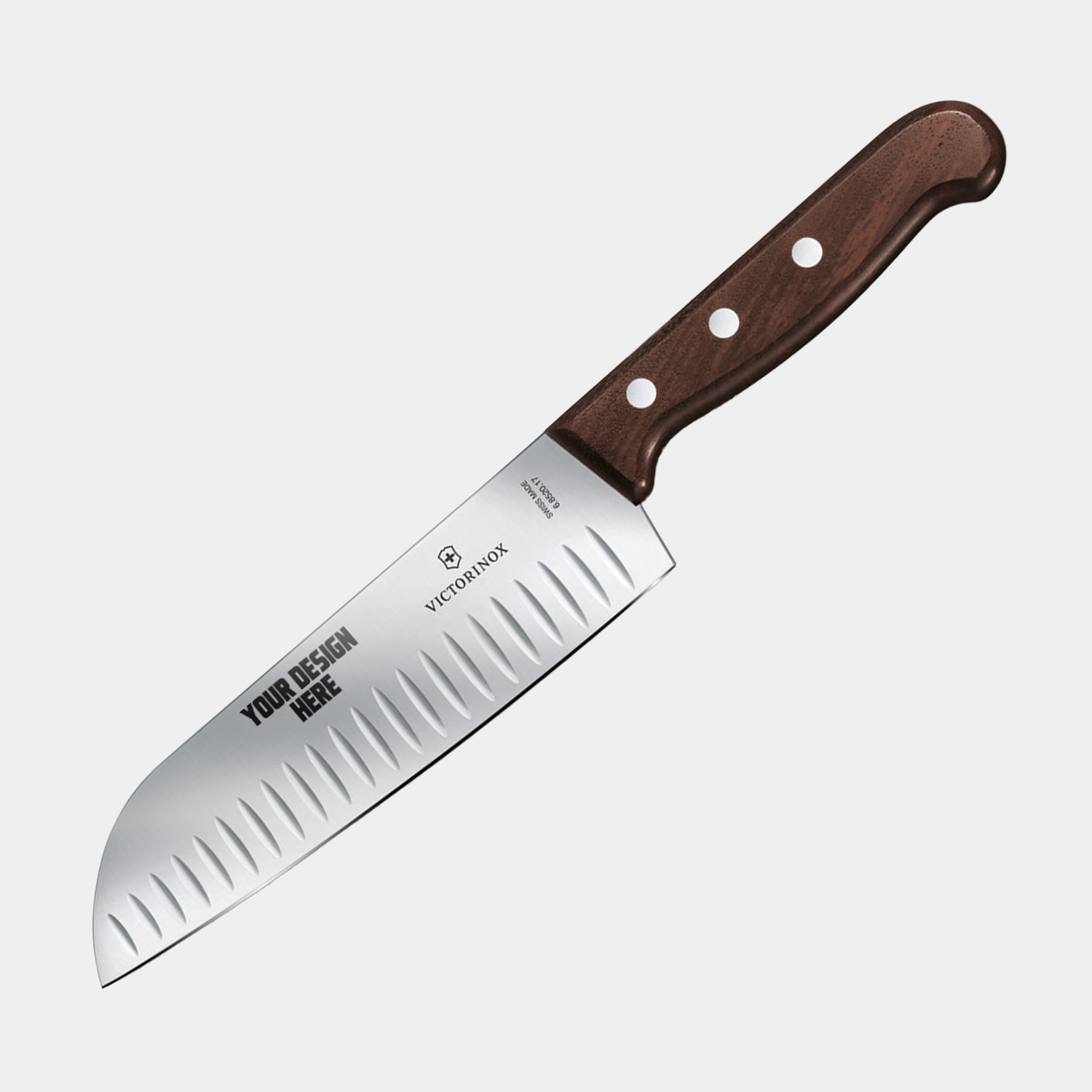 Victorinox® - Swiss Army German Made Wood Santoku Knife 2