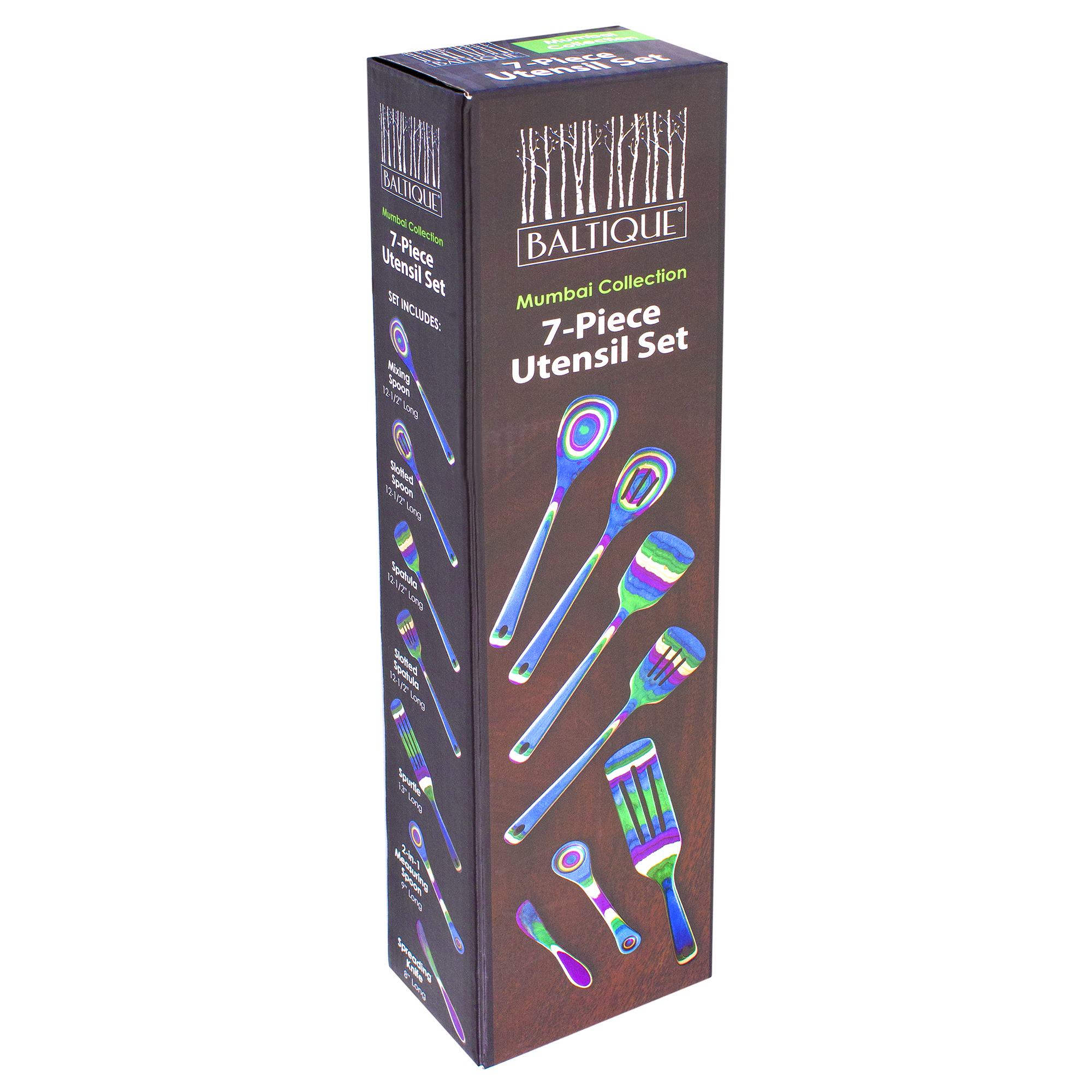 Baltique® Mumbai Collection 7-Piece Cooking Utensil Set 2