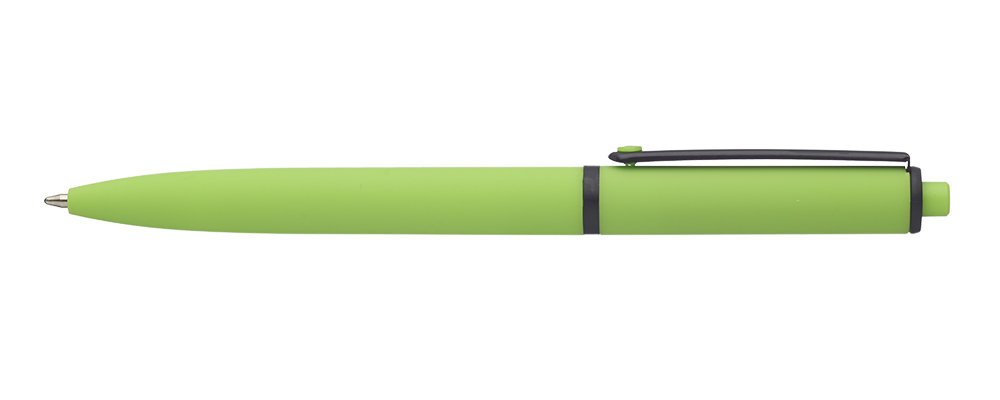 Solid Rubber Coated Plastic Ballpoint Pens 6