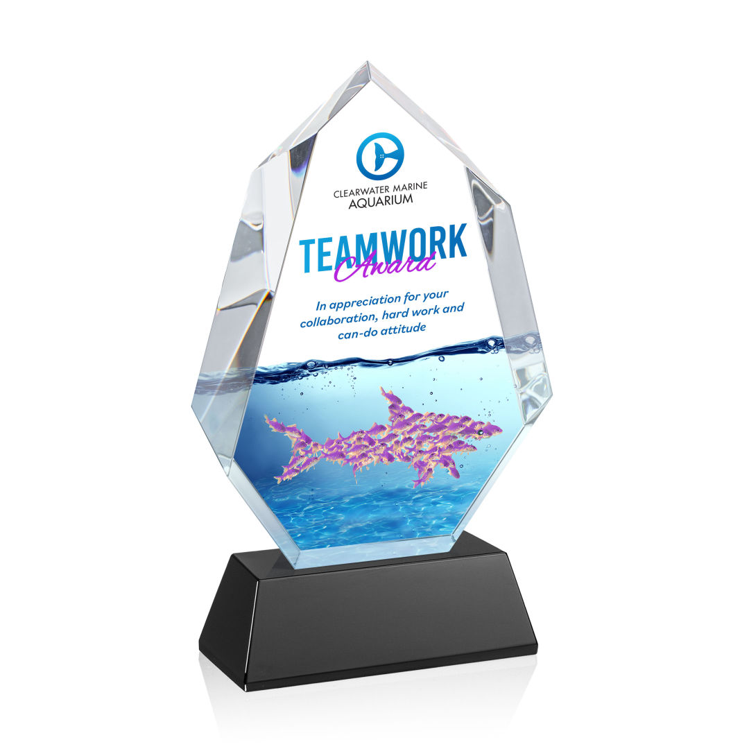 Norwood VividPrint™ Award on Newhaven Base - Black 8