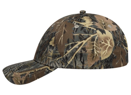 OTTO CAP "OTTO FLEX" Camouflage 6 Panel Low Profile Baseball Cap 6