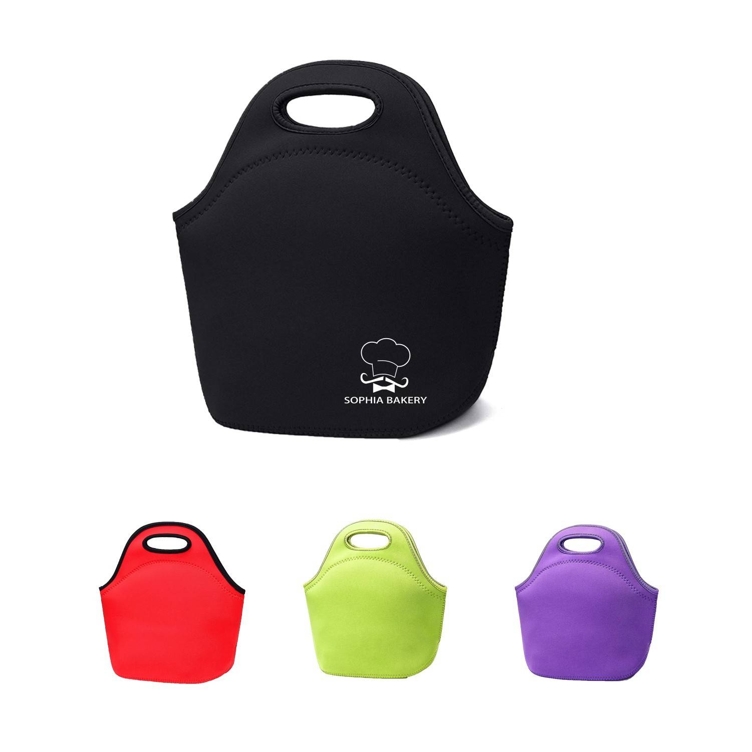 Insulated Neoprene Lunch Bag 1