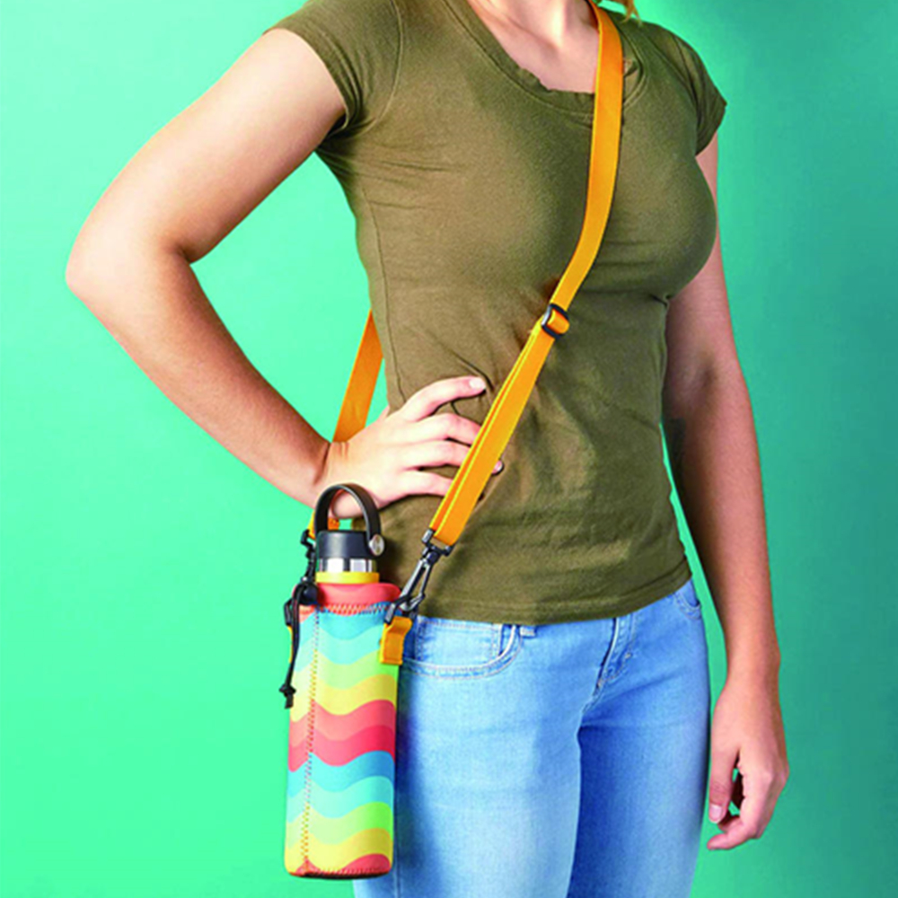 Water Bottle Sleeve w/Strap 4