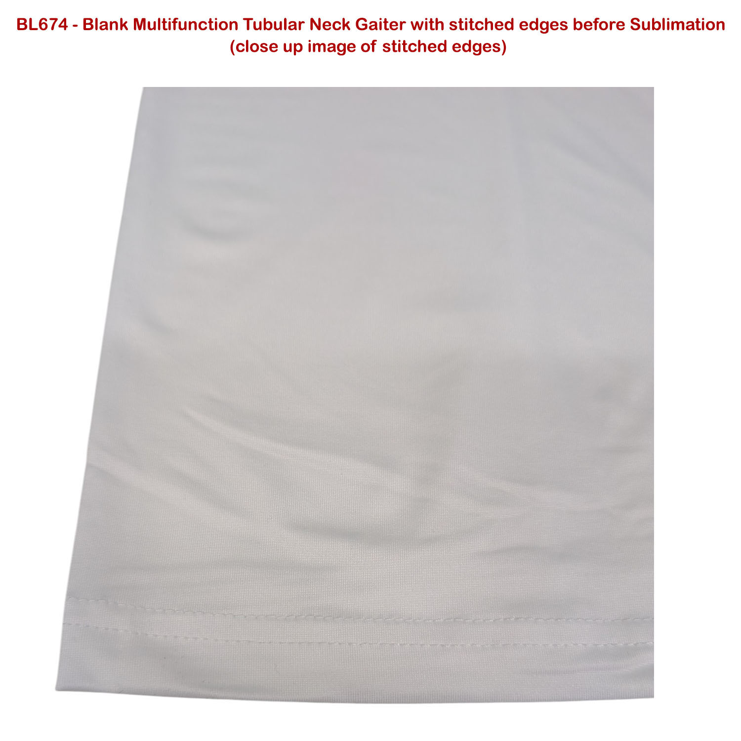 "Survivor" Themed Sublimated Neck Gaiters, Moisture wicking fabric, 4way stretch, hemmed 3