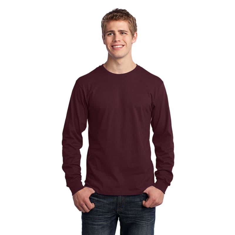 Port & Company - Long Sleeve Core Cotton Tee. 17