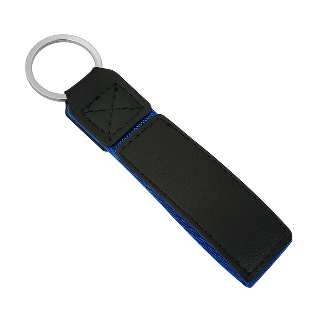 Colorful Leather Webbing Keychain 4