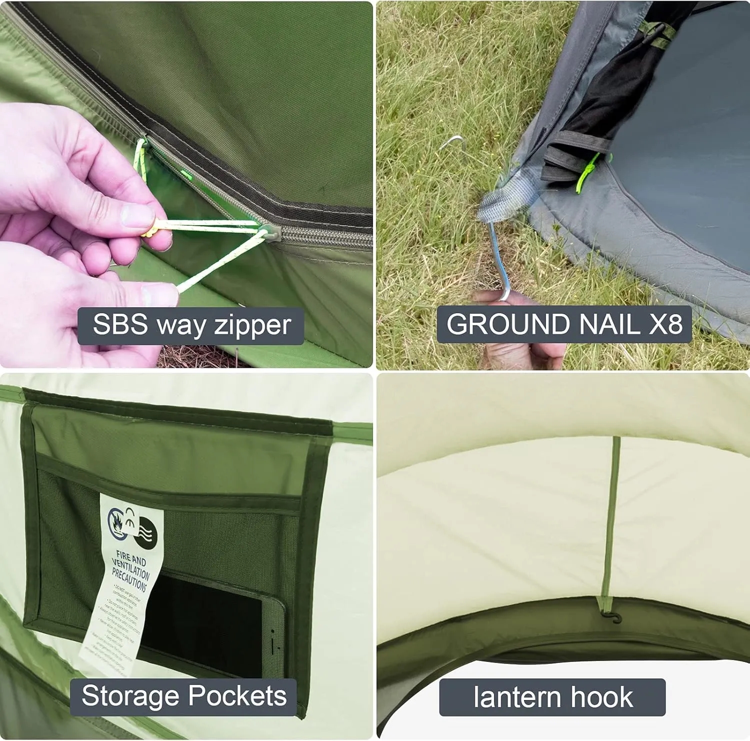 Pop Up Tents for Camping 4