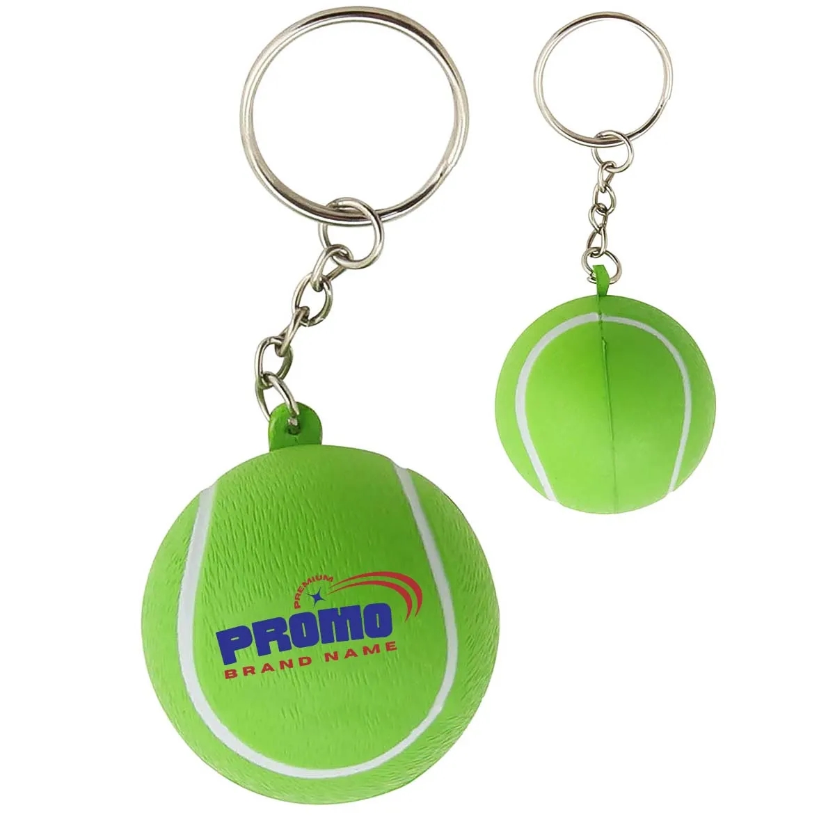 Mini Foam Tennis Baseball Volleyball KeyChains 1