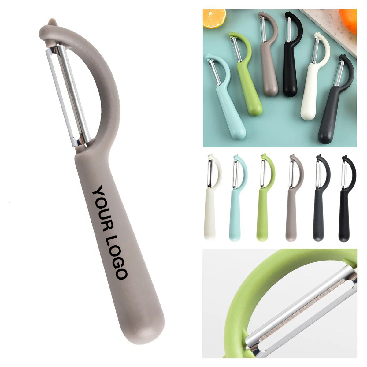Daily Use Vegetable Peeler with Anti Slip Grip 8