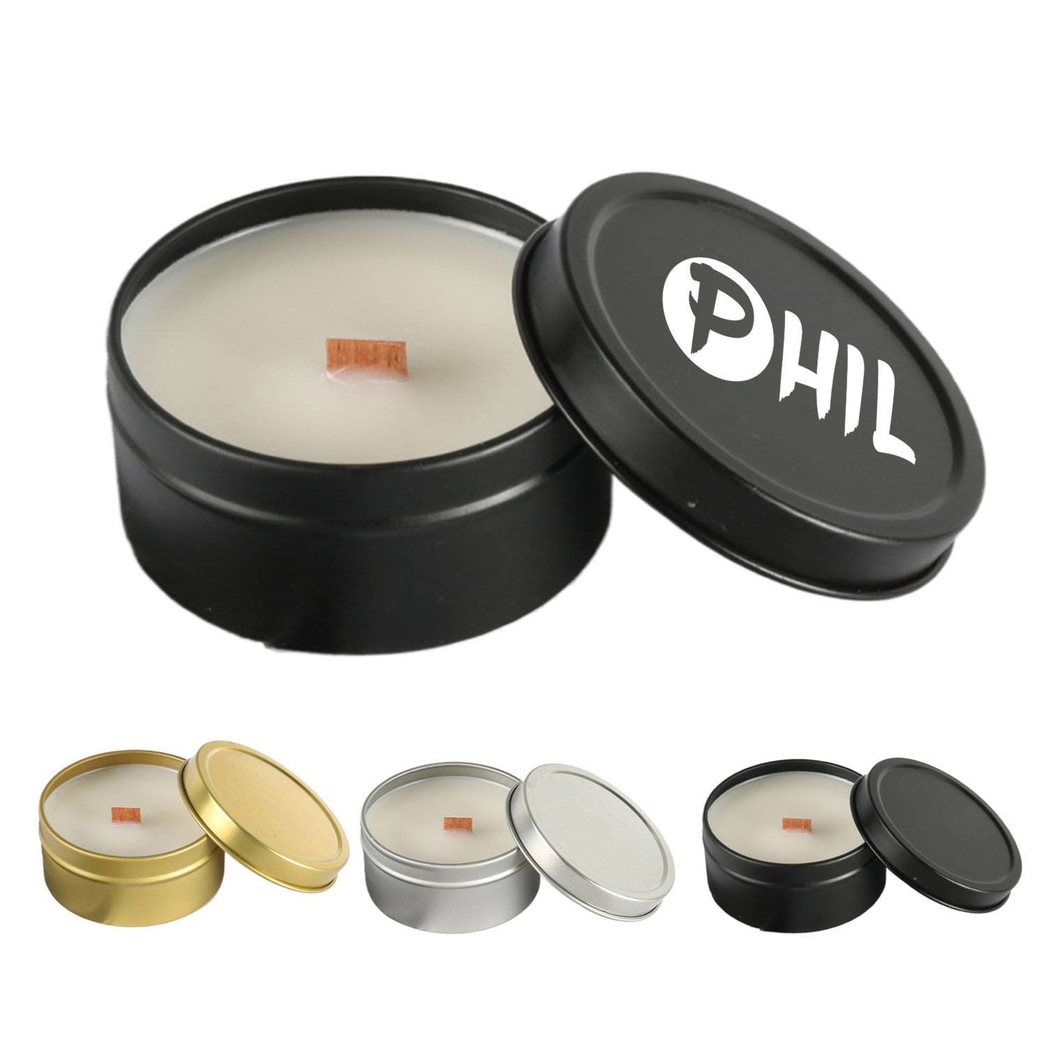Tin candle 9