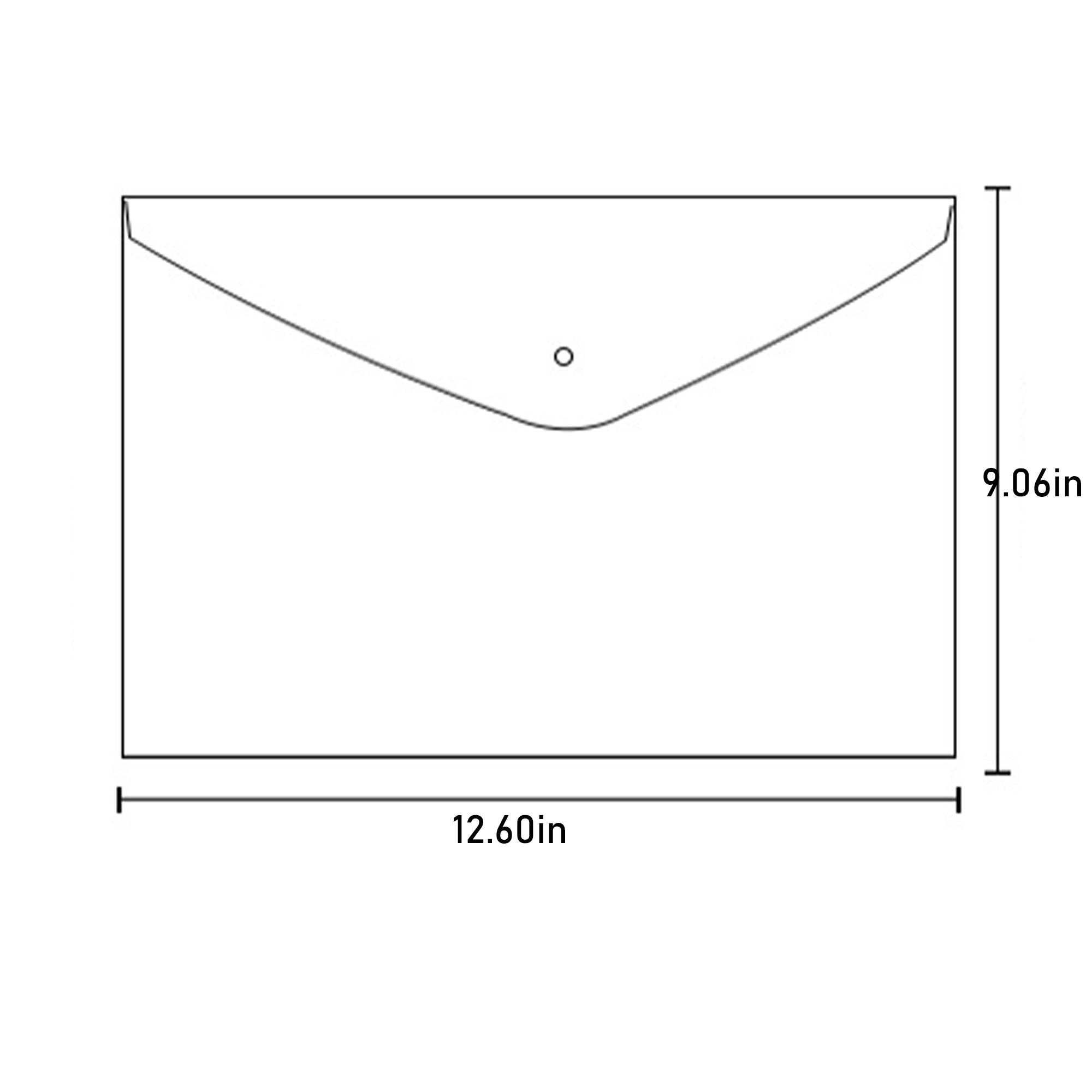 MOQ100 Waterproof Plastic File Folder 3