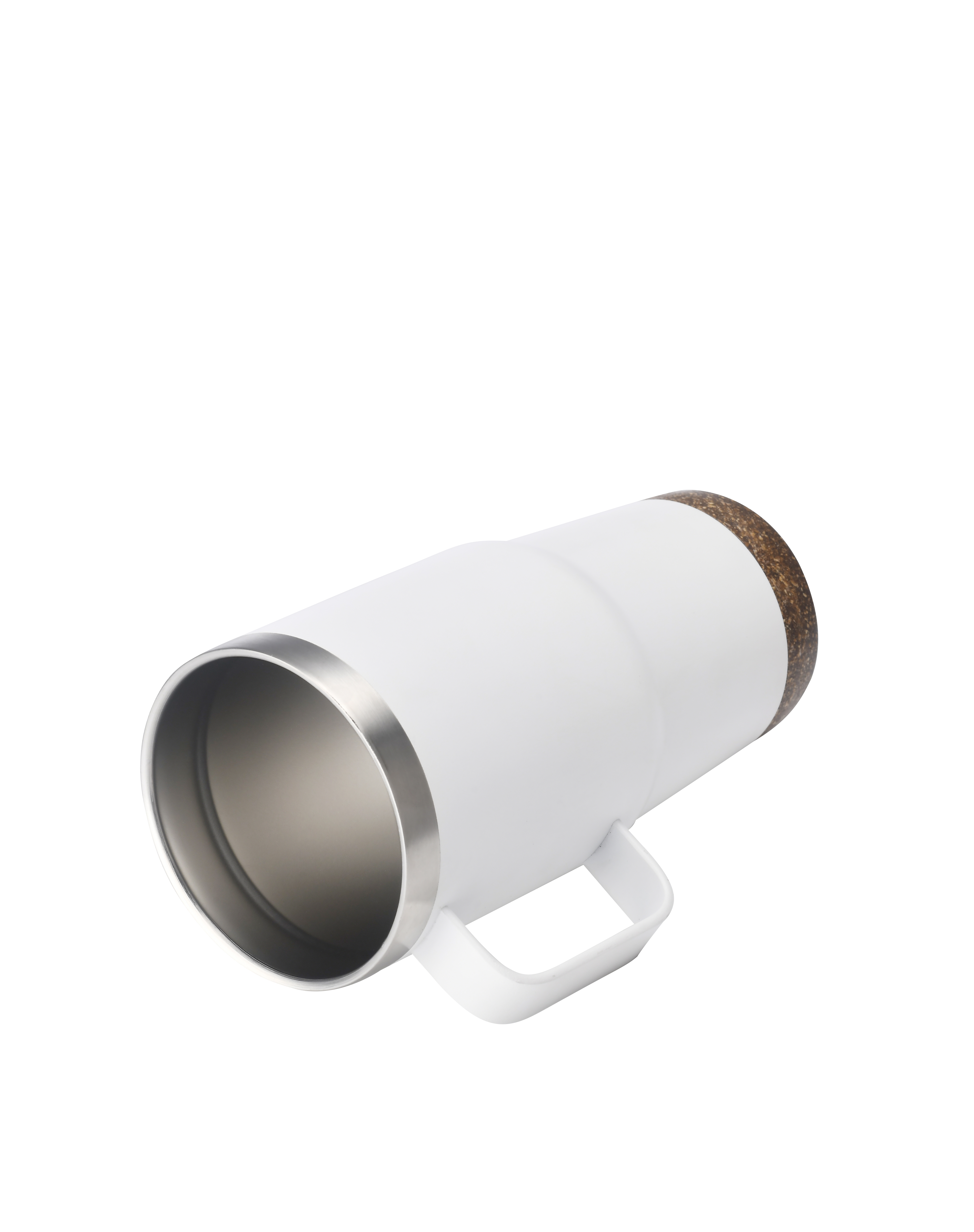 24 oz S/S Travel Mug with Cork Bottom 5