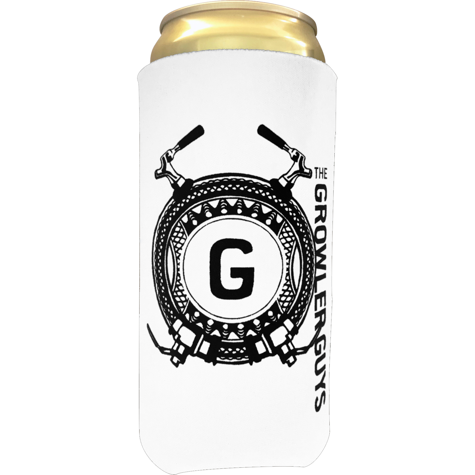 32 oz. Crowler Scuba can cooler, custom koozie with logo imprint 2