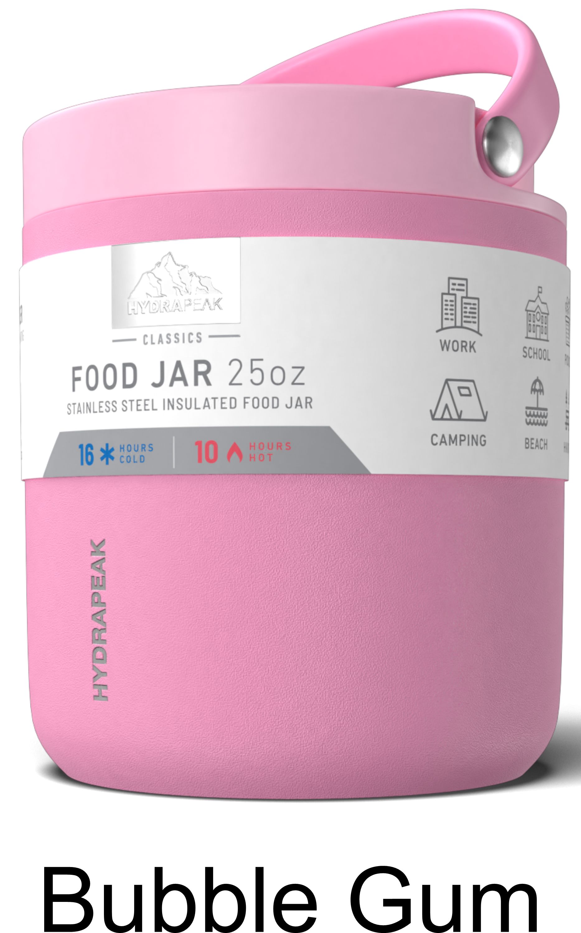 25 oz Hydrapeak Thermos Food Jar LIFETIME WARRANTY! 9
