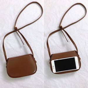 Womens Mini Saddle Shoulder Bag 4