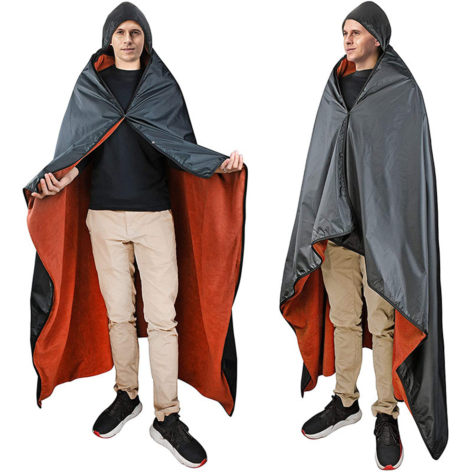 Windproof & Warm Wearable Camping Quilt 5